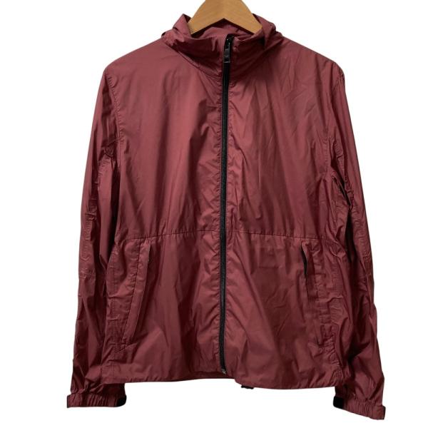 Archive Y2K 08AW プラダスポーツ ウールナイロンパーカー 46 PRADA（プラダ） 美品 フード2WAY ラバーロゴ ジップアップジャケット