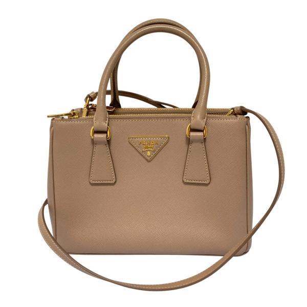 PRADA（プラダ） 良品 ガレリア サフィアーノレザー スモールバッグ