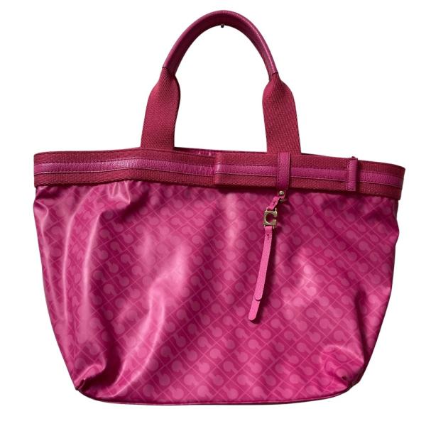 GHERARDINI（ゲラルディーニ） 美品 ソフティ レザーハンドル リボン