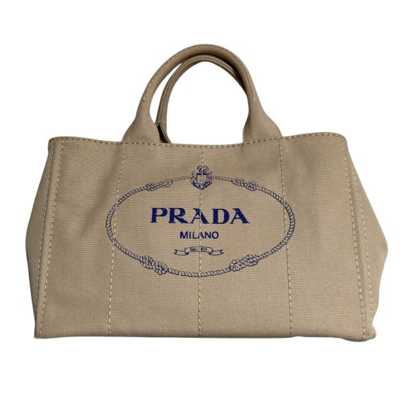 PRADA（プラダ） 美品 カナパ キャンバス 2way トートバッグ