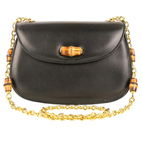 GUCCI（グッチ） バンブー ターンロック チェーン ショルダーバッグ
