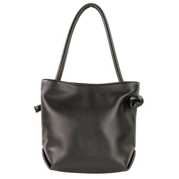 【極美品】VASIC PATTI ブラック レザーバッグ 専用袋 クリーナー付き VASIC（ヴァジック） 美品 PATTI MINI パッティミニ レザー