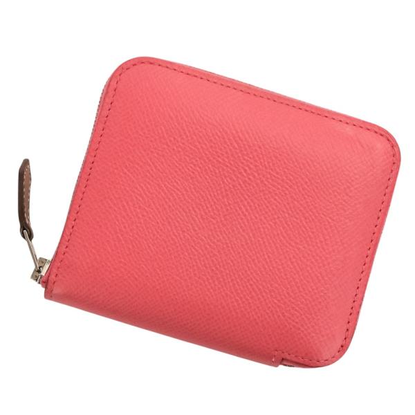 HERMES（エルメス） 良品 アザップ コンパクト シルクイン レザー