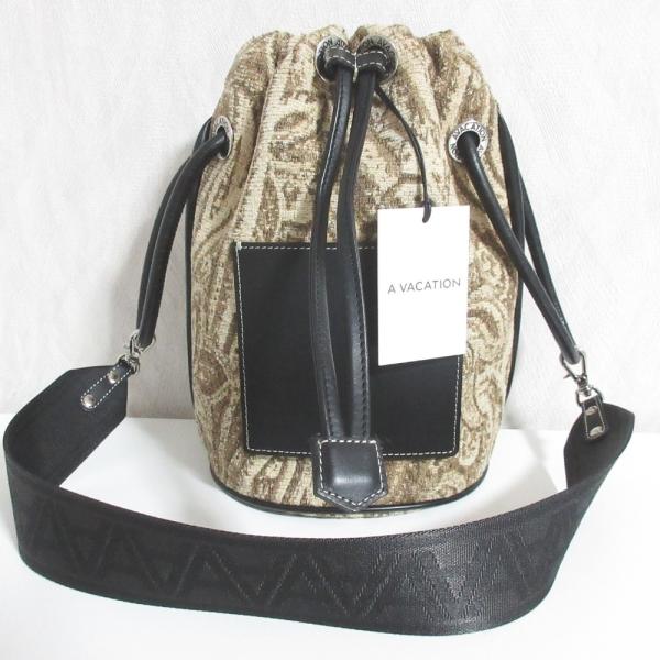 A VACATIONアバケーションPOOL MINI ショルダーバッグ A VACATION（アヴァケーション） 未使用 POOL MINI 巾着 ショルダー