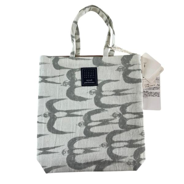 ミナペルホネン トーストバッグ　hanaha グレー mina perhonen（ミナペルホネン） 新品同様 toast bag hello swallow