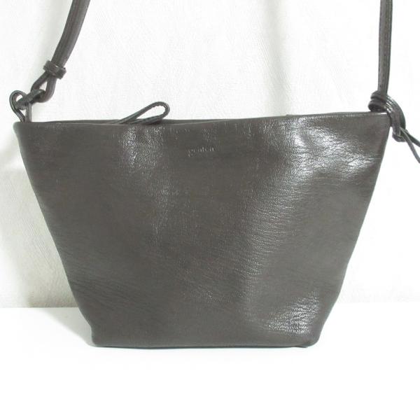 美品 genten ゲンテン ゴートベーシック ミニショルダーバッグ ブラウン レディース 古着 中古 USED genten（ゲンテン） 美品 ゴートベーシック ミニショルダーバッグ