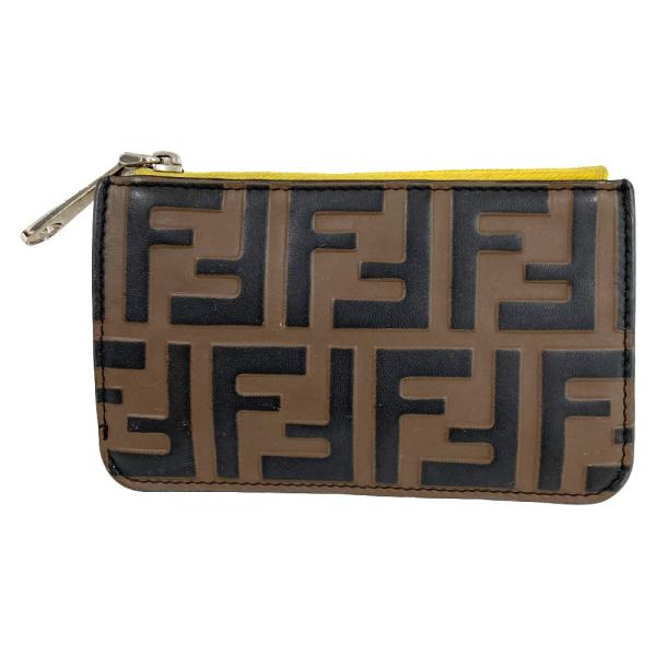 FENDI（フェンディ） 良品 ズッカ フラグメントケース コインケース