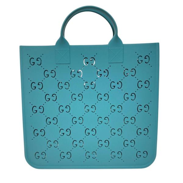 GUCCI（グッチ） 新品同様 チルドレンズ GGスプリーム ラバー トート