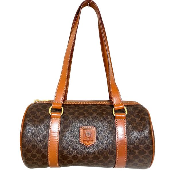 CELINE（セリーヌ） 良品 オールド M94 マカダム柄 ミニボストンバッグ