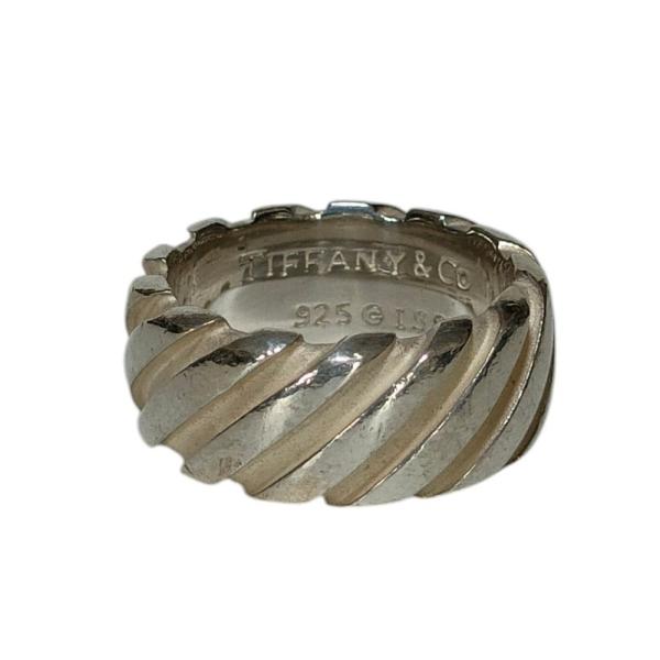 さ*ー様 【TIFFANY】リング　9号 TIFFANY&Co.（ティファニー） 美品 TIFFANY&Co 1995 ツイストリング