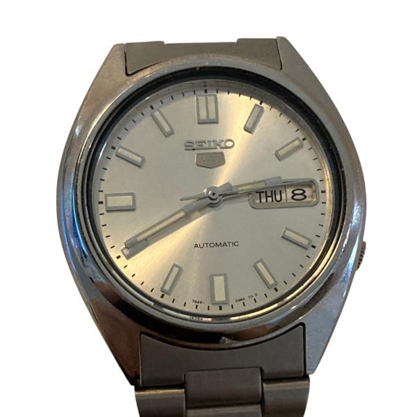 SEIKO（セイコー） 美品 Seiko 5 ファイブ SS アナログ 自動巻き