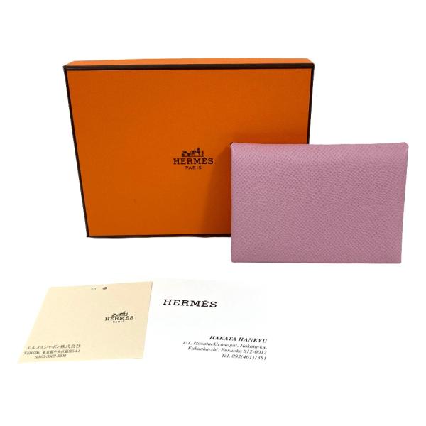 HERMES（エルメス） 新品同様 カルヴィデュオ ヴォーエプソン カード