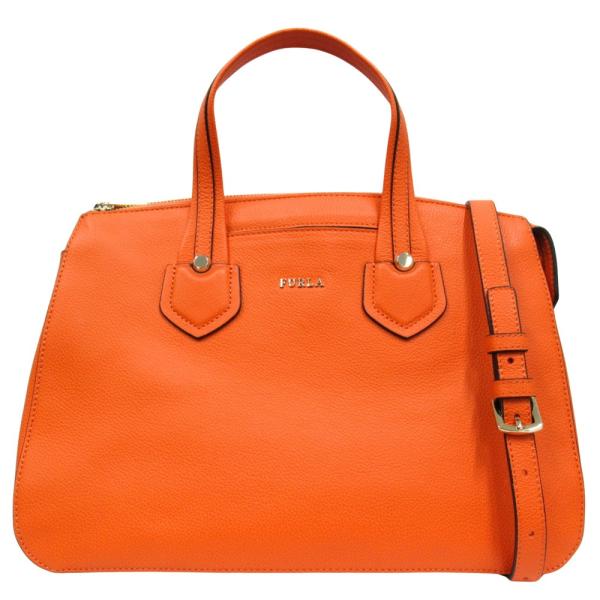 FURLA（フルラ） 未使用 レザー 2way ショルダー ハンド バッグ ロゴ