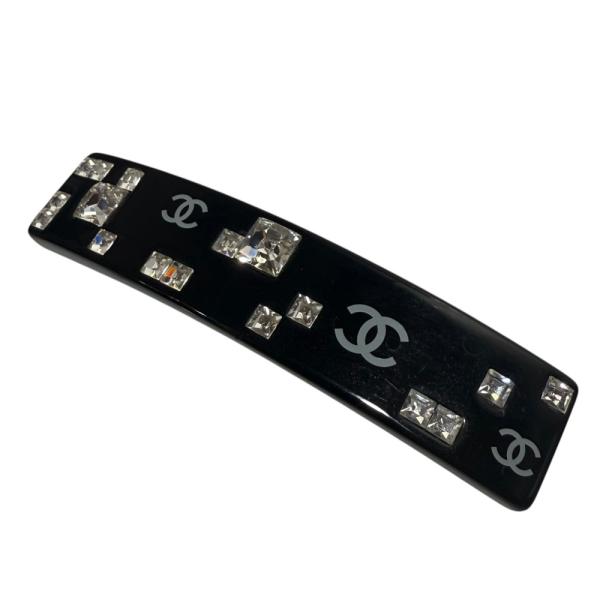 CHANEL シャネルバレッタ　ストーン欠け CHANEL（シャネル） （新品・未使用品）シャネル ハート ロゴ ライン