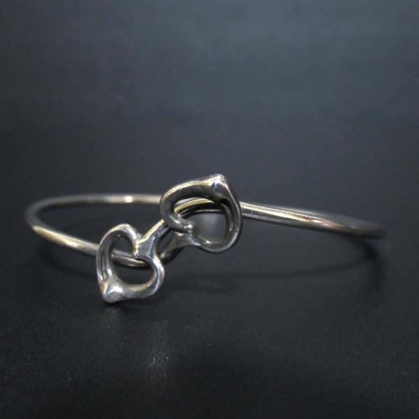 TIFFANY&Co.（ティファニー） 良品 Tiffany&Co ダブルオープンハート