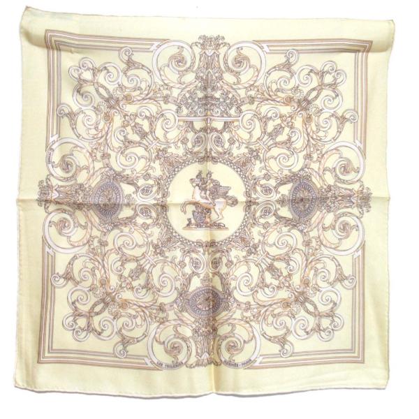 HERMES カレ40 LES TUILERIES スカーフ kigaeru_471824068012