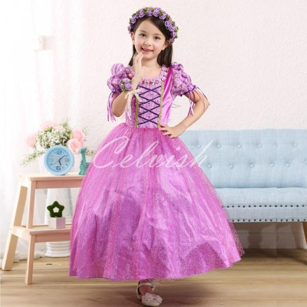 ディズニー コスプレ ドレス ラプンツェル 風 プリンセスドレス 子供 ドレス 衣装 Usj C 2858 At0613 Buyee Buyee 日本の通販商品 オークションの代理入札 代理購入