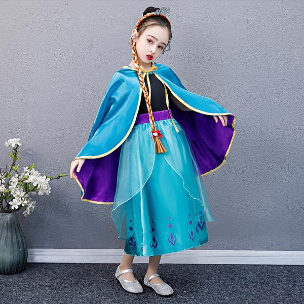 Qoo10 アナ雪 エルサプリンセスドレス コスプレ