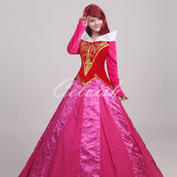 ディズニー 風 眠れる森の美女 オーロラ クリスマス ドレス 風 パーティー ディズニー コスプレ衣装 コスプレ Cl 2923d026 Cl 2923d026 Celvish ドレス プリンセスドレス パーティー 国内配送高評価