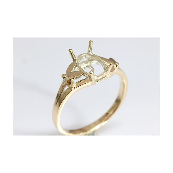 サイズ限定、Ｋ10ＹＧ製の空枠ですこの枠にはオーバル型の8.0ミリ×6.0ミリ（誤差0.3ミリ）のルースを留めることが出来ます。○ルース形状：オーバル○ルースサイズ：8.0ミリ×6.0ミリ○素材：１０金イエローゴールド○重量：約2.2グラム...