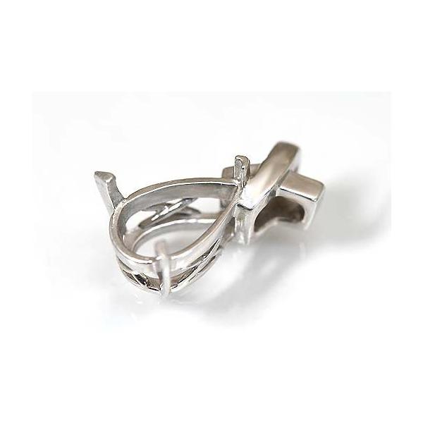 ペアシェープのルースを留めるクロス型バチカンタイプの空枠です。この枠にはペアシェープ9ミリ×6ミリ（誤差0.2ミリ）のルースを留めることが出来ます。○ルース形状：ペアシェープ○ルースサイズ：9ミリ×6ミリ○素材：選択して下さい。○重量：約1...