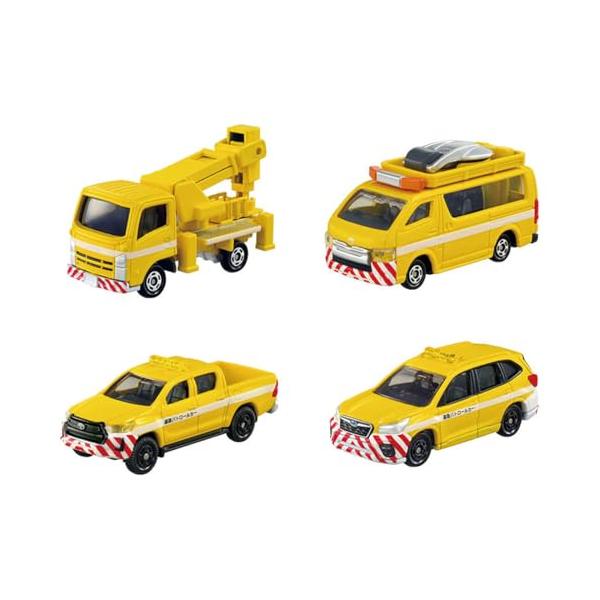 他サイト： タカラトミー トミカ ギフト どうろを守るぞ! トミカ高速道路セット ミニカー おもちゃ 3歳以上の商品画像