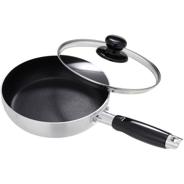 和平フレイズ 小さい フライパン 18cm IH対応 ガス 蓋付 お弁当 少量調理 PFOAフリー ふっ素樹脂加工 ベネス BR-4528