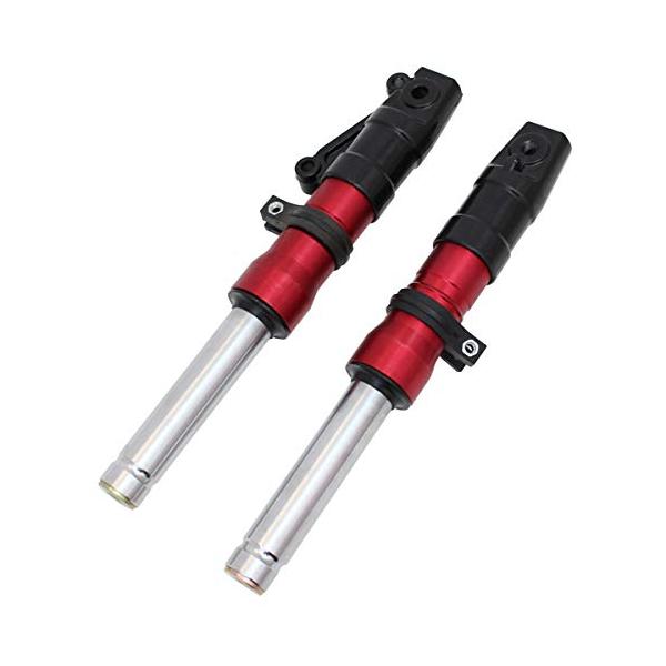 【整備士推奨】 ライブディオ ZX AF35 AF34 スーパーディオ AF28 スマートディオ AF63 ズーマー 対応 フロント フォーク レッド