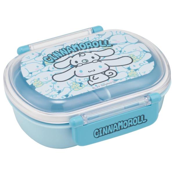 スケーター(Skater) 弁当箱 シナモロール うしろうしろ サンリオ 360ml 抗菌 子供用 女の子 日本製 QAF2BAAG-A