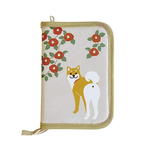他サイト： 大西賢製販(Oonisikenseihan) Abeille おくすり手帳ケース 柴犬 椿 サイズ：約W13.5 D2 ・・・の商品画像
