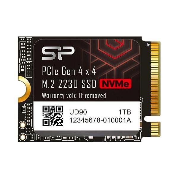 シリコンパワー 1TB NVMe 4.0 Gen4 PCIe M.2 2230 SSD R/W 4,900/3,200