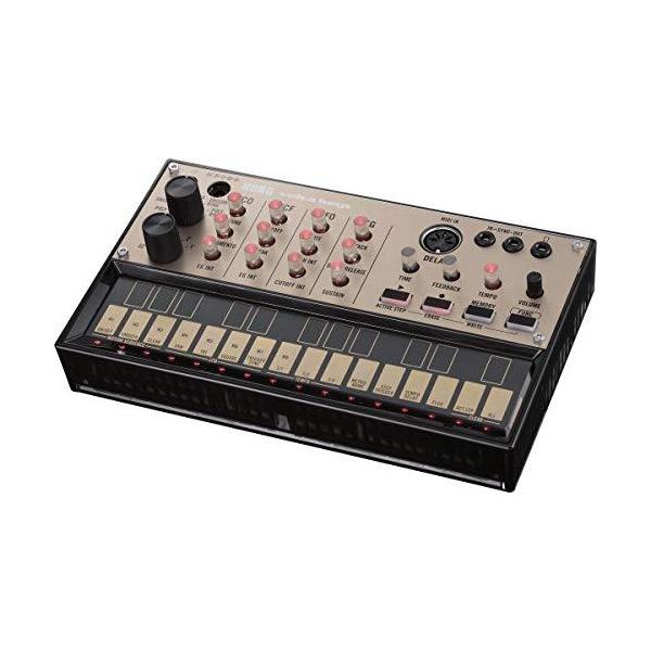 他サイト： KORG アナログ シンセサイザー volca keys ポリフォニック演奏可能 16ステップシーケンサー 電池駆動 スピーカー内蔵 ヘッドフォン使の商品画像