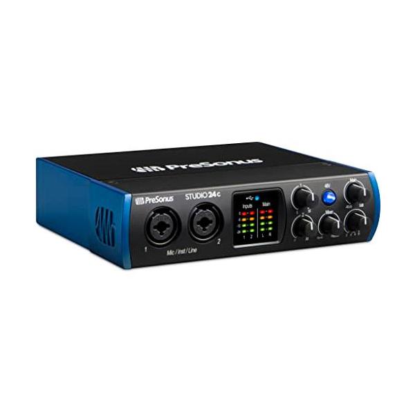 PreSonus Studio 24c オーディオ/MIDIインターフェース 24Bit 192kHz 2