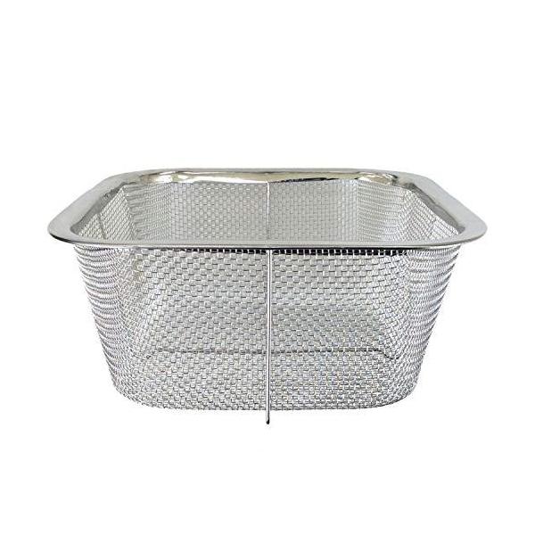 ミネックスメタル(Minex Metal) ざる 深型 角ザル ミニ 16cm 18-8