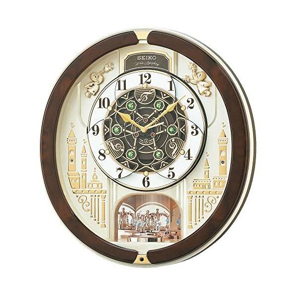 セイコークロック 掛け時計 からくり時計 電波時計 アナログ からくり
