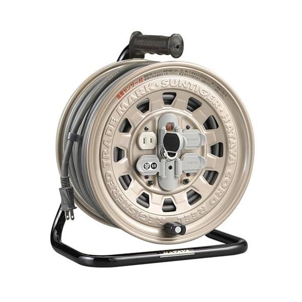 新品未使用  HATAYA ハタヤ  コードリール  50m  GT-50 ハタヤ (HATAYA) コードリール 屋内用 100V型 コード50m 太さ2.0? 標準
