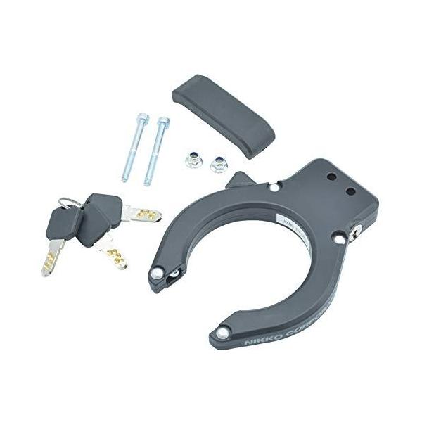他サイト： ニッコー(NIKKO) 自転車 リング錠 [NC172] リングロック V/キャリパーブレーキ対応 ブラック 0680013の商品画像
