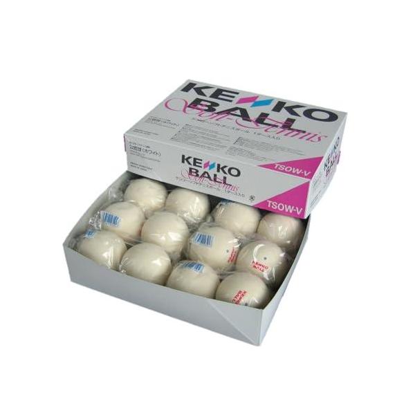 ナガセケンコー(KENKO) ソフトテニスボール 1ダース(12個) TSOW-V(1DOZ