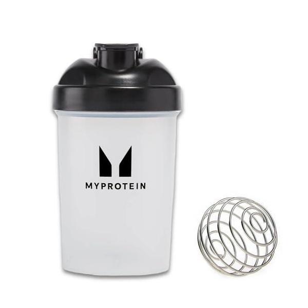 他サイト： Myprotein ユニ 大人用 ミニボトルシェイカー - ブラック、400ml(1パック)の商品画像