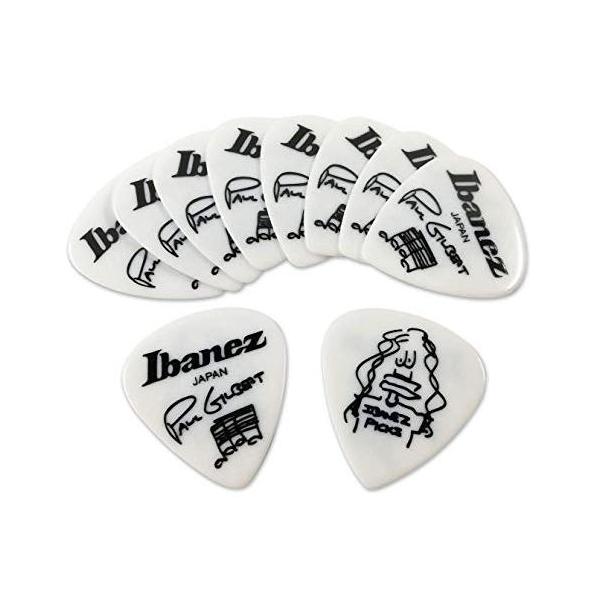 他サイト： IBANEZ 1000PG-WH ポールギルバートピック ギターピック×10枚の商品画像