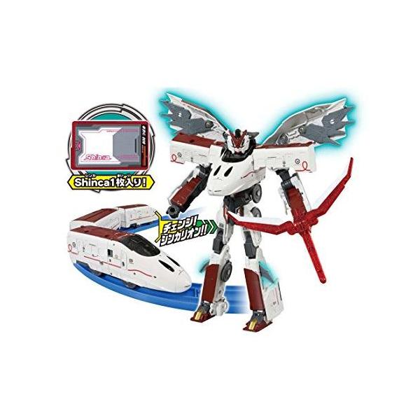 プラレール 新幹線変形ロボ シンカリオン DXS07 800つばめ : 黄色い