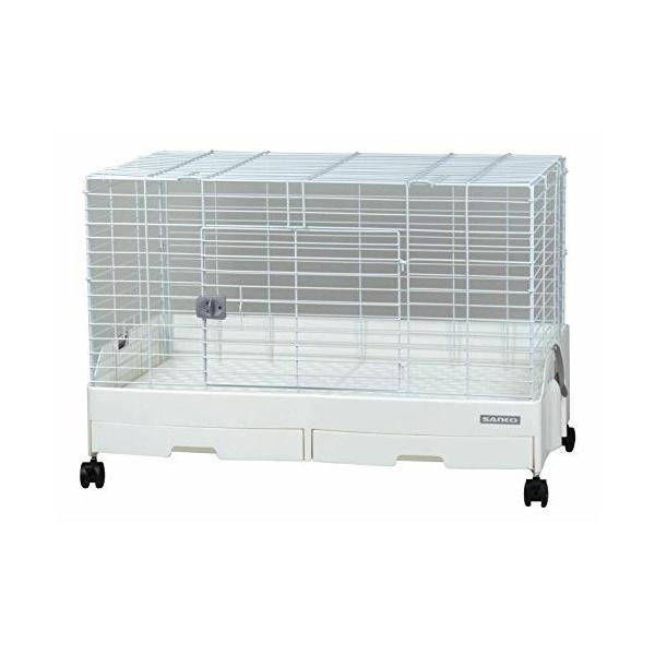 三晃商会 SANKO 小動物 組み立て C62 イージーホーム エボ 80WH 三晃商会 SANKO 小動物 組み立て C62 イージーホーム エボ 80WH 白