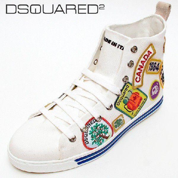 ディースクエアード Dsquared2 スニーカー メンズ ハイカット シューズ 靴 キャンバス地 ワッペンデザイン Buyee Buyee Japanese Proxy Service Buy From Japan Bot Online