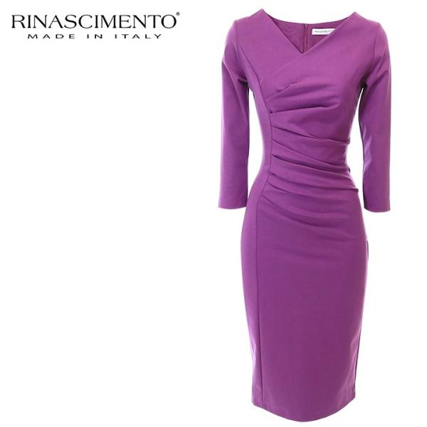 リナシメント Rinascimento ワンピース レディース Vネック パーティー 二次会 きれいめ ドレッシー 七分袖 Buyee Buyee Japanese Proxy Service Buy From Japan Bot Online