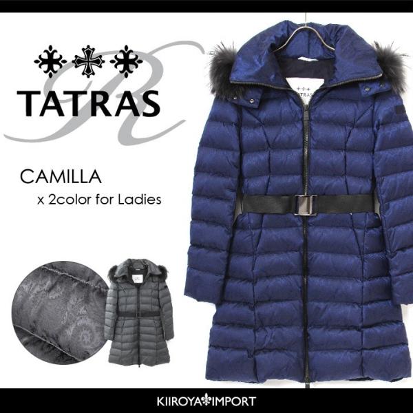 タトラス Rライン Tatras R Line ダウンコート レディース ベルト付き フード付き ラクーンファー ダウンジャケット Camilla Buyee Buyee 日本の通販商品 オークションの代理入札 代理購入