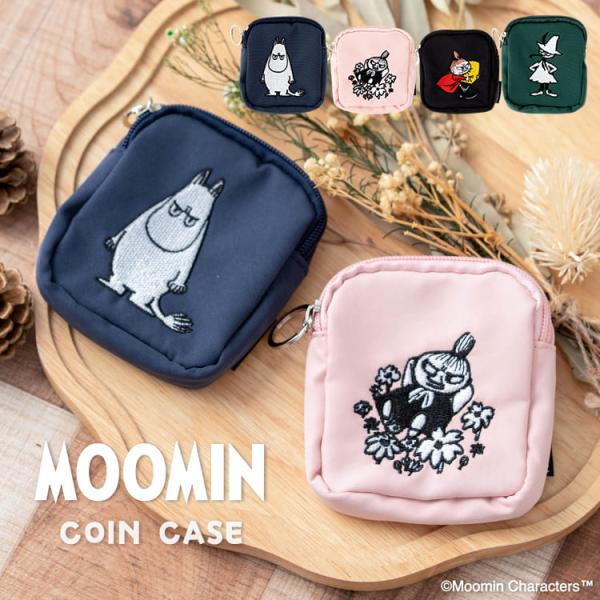 小銭入れ ムーミン レディース 小物入れ ミニポーチ リトルミイ スナフキン 刺繍 イヤホンケース キャラクター かわいい 北欧 ギフト 爆買