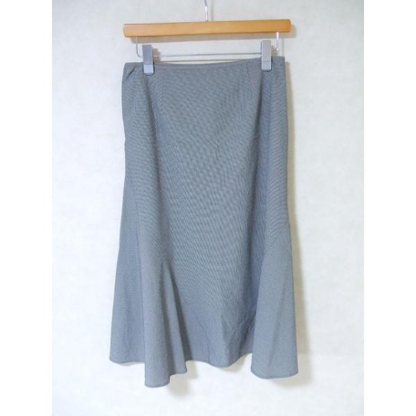 ATSURO TAYAMA AT ピンチェック スカート ブラック ホワイト