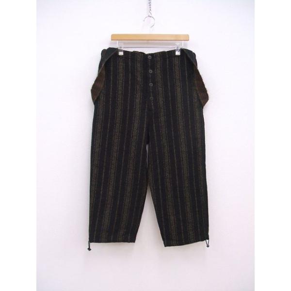 toogood sweep trouserサスペンダーパンツ 定価165000円 パンツ 21AW ブラック系 ブラウン メンズ トゥーグッド【中古】2-1115T♪ kiitti_206123