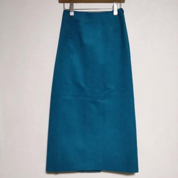 Ron Herman Eco Leather Skirt エコレザ− ロングスカート ターコイズブルー レディース ロンハーマン【中古】4-1212T∞ Ron Herman Eco Leather Skirt エコレザ− ロングスカート ターコイズ