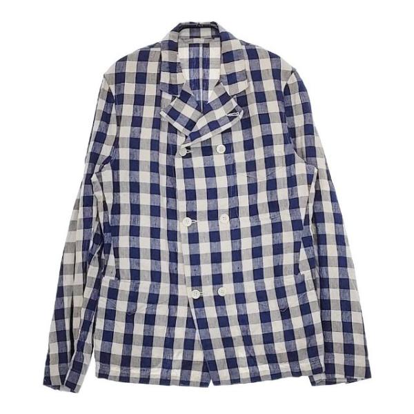 45アールピーエム 45rpm ジャケット 中綿ジャケット 45R 45R/45rpm リネンJACKET 定価63800円 チェック ジャケット